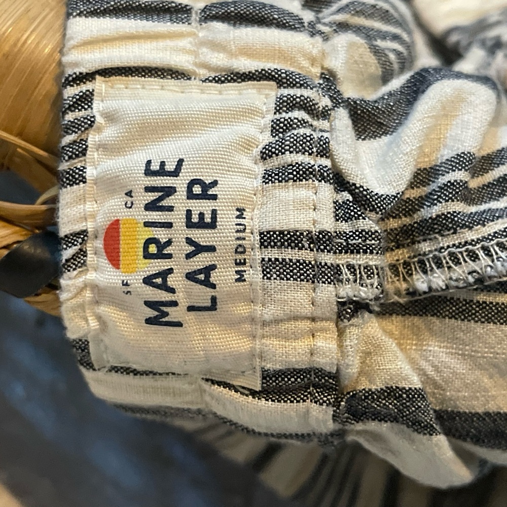Marine Layer Stripped Pants - Picture 6 of 6